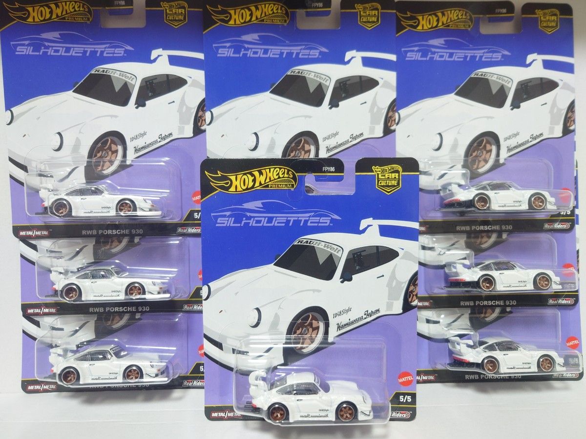 ホットウィール カーカルチャー シルエット RWBポルシェ930 10台 ホットウィール カーカルチャー シルエット RWBポルシェ930 10台