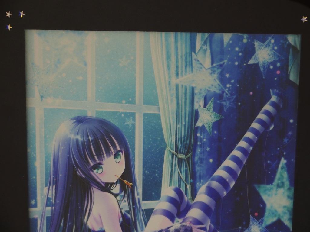 希少 てぃんくる 版画 「C/E BLU CIELO-NOTTE TEMPO」 8/45 希少 てぃんくる 版画 「C/E BLU CIELO-NOTTE TEMPO」 8/45