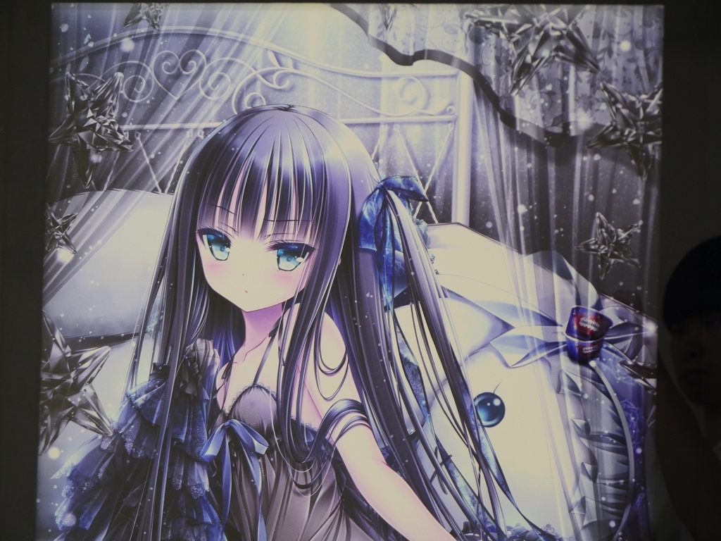 希少 てぃんくる 版画 「DX版 BLU CIELO~monocromatica 希少 てぃんくる 版画 「DX版 BLU CIELO~monocromatica
