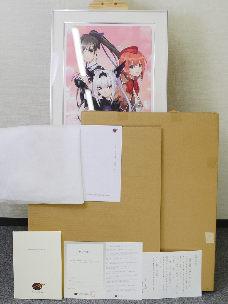 TONY 版画 「七色の乙女たち」 26/40 サクヤ カノン エクセラ TONY 版画 「七色の乙女たち」 26/40 サクヤ カノン エクセラ