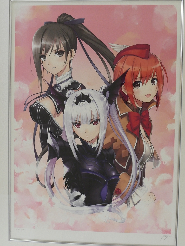 TONY 版画 「七色の乙女たち」 26/40 サクヤ カノン エクセラ TONY 版画 「七色の乙女たち」 26/40 サクヤ カノン エクセラ