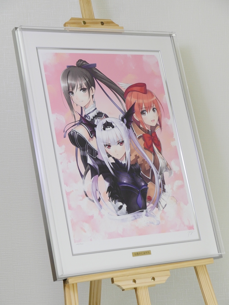 TONY 版画 「七色の乙女たち」 26/40 サクヤ カノン エクセラ TONY 版画 「七色の乙女たち」 26/40 サクヤ カノン エクセラ