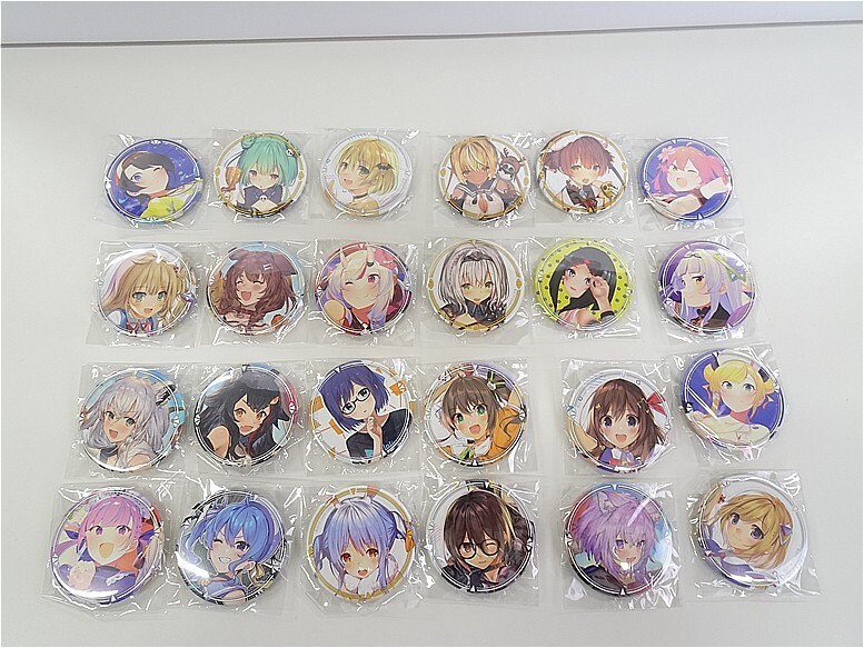 ホロライブ C97 とまらないホロライブ 缶バッジ 全24種揃 未使用 ホロライブ C97 とまらないホロライブ 缶バッジ 全24種揃 未使用