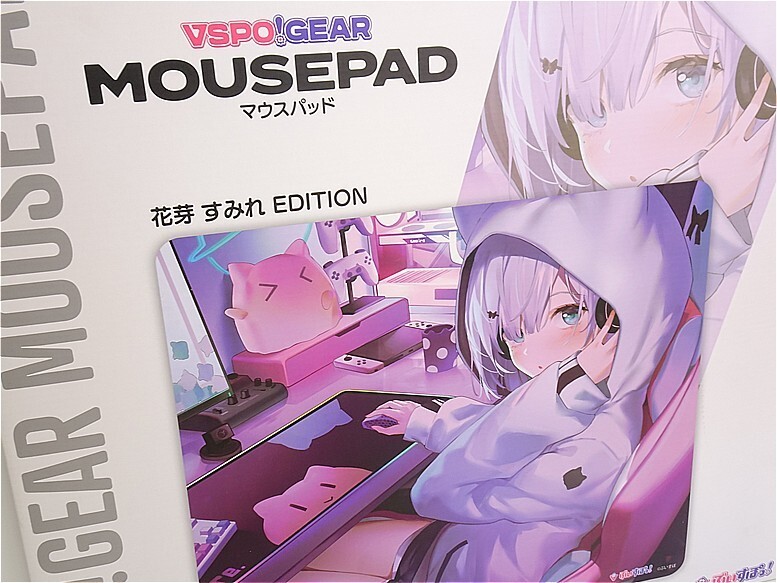 花芽すみれ VSPO! GEAR マウスパッド 未使用未開封 ぶいすぽっ 花芽すみれ VSPO! GEAR マウスパッド 未使用未開封 ぶいすぽっ