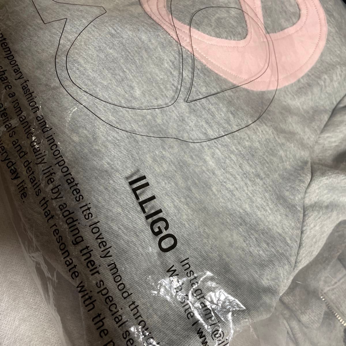 ILLIGO 129 Logo Patch Hood Zip-Up ライトグレー|Yahoo!フリマ ILLIGO 129 Logo Patch Hood Zip-Up ライトグレー|Yahoo!フリマ