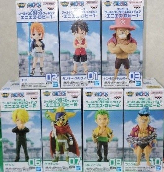 ワンピース ワールドコレクタブルフィギュア ルフィ ナミ ワンピース ワールドコレクタブルフィギュア ルフィ ナミ