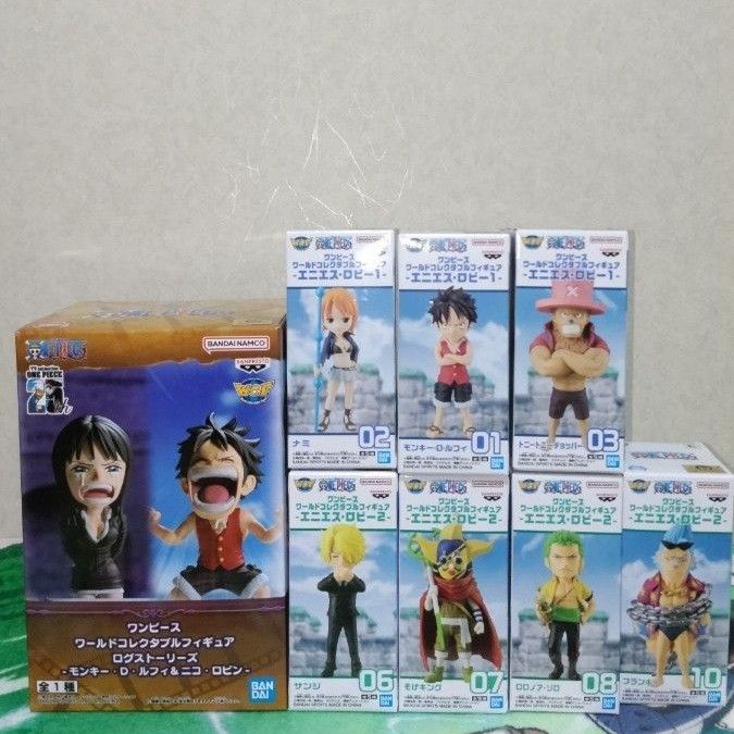 ワンピース ワールドコレクタブルフィギュア ルフィ ナミ ワンピース ワールドコレクタブルフィギュア ルフィ ナミ