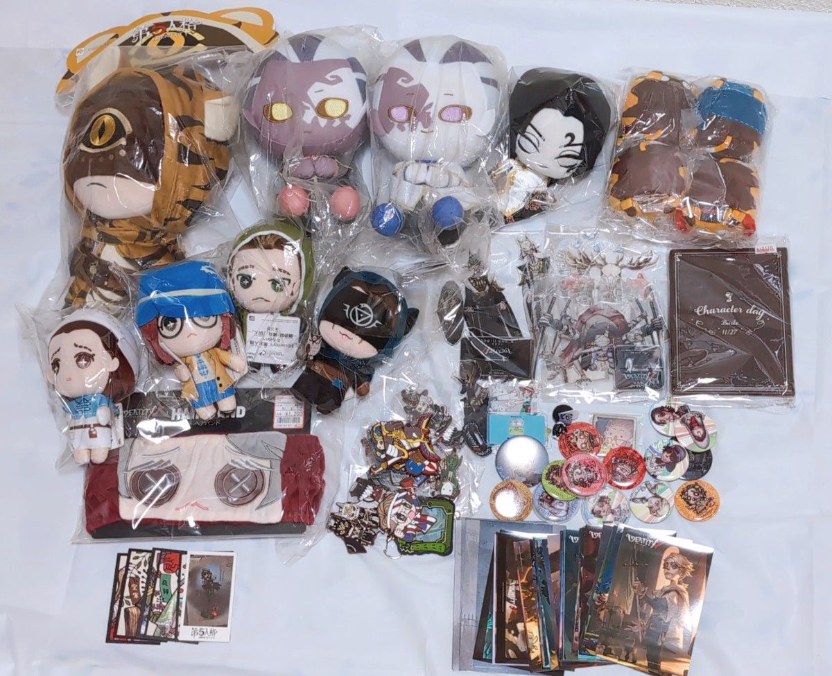 最終値下げ 第五人格 グッズ まとめ売り アクスタ 缶バッジ 特典