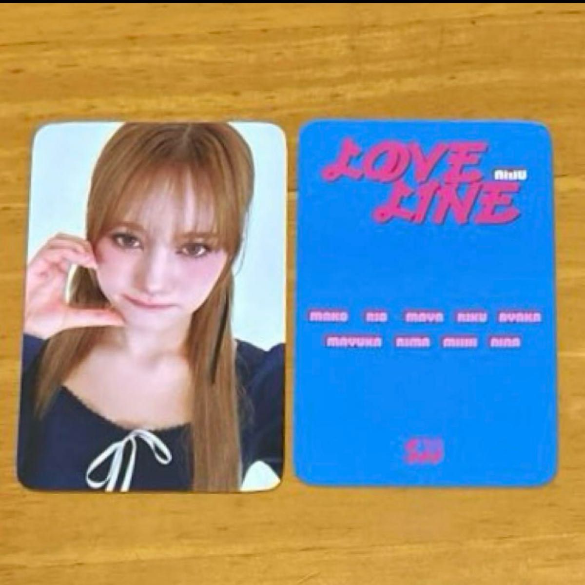 NiziU LOVE LINE soundwave sound wave サウンドウェブ トレカ NiziU LOVE LINE soundwave sound wave サウンドウェブ トレカ