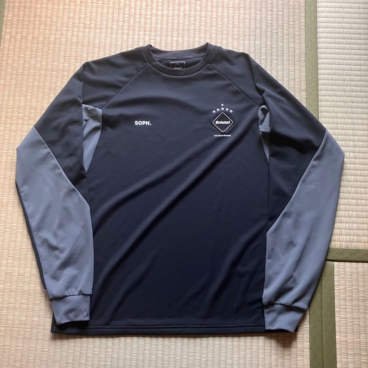 FCRB STREAM LINE L/S TOP F C R B ロンT 長袖Tシャツ FCRB STREAM LINE L/S TOP F C R B ロンT 長袖Tシャツ