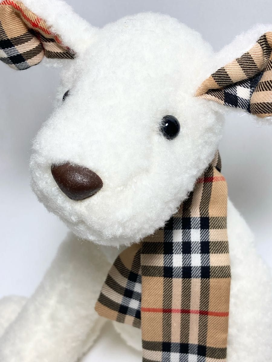 美品】希少 Burberry 犬のぬいぐるみ ノバチェック マフラー 美品】希少 Burberry 犬のぬいぐるみ ノバチェック マフラー