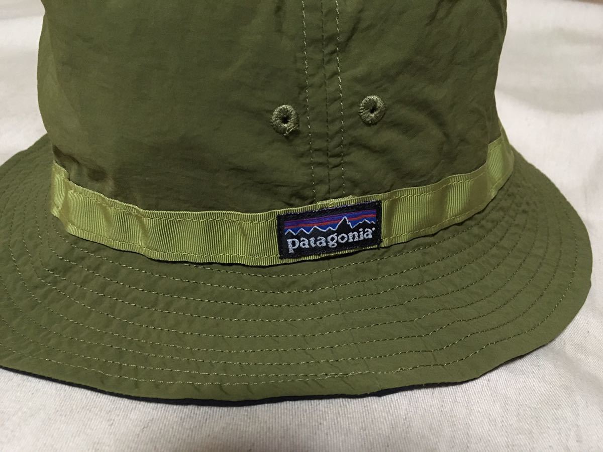 美品 patagonia バケットハット パッカブル L バケツハット 廃番希少品