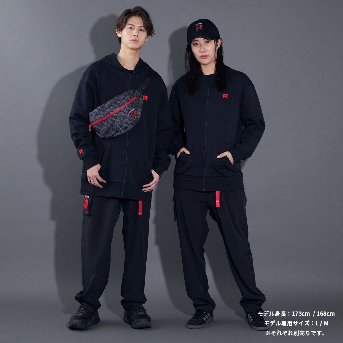 当日発送】Team Rocket パーカー パンツ Lサイズ キャップ 当日発送】Team Rocket パーカー パンツ Lサイズ キャップ