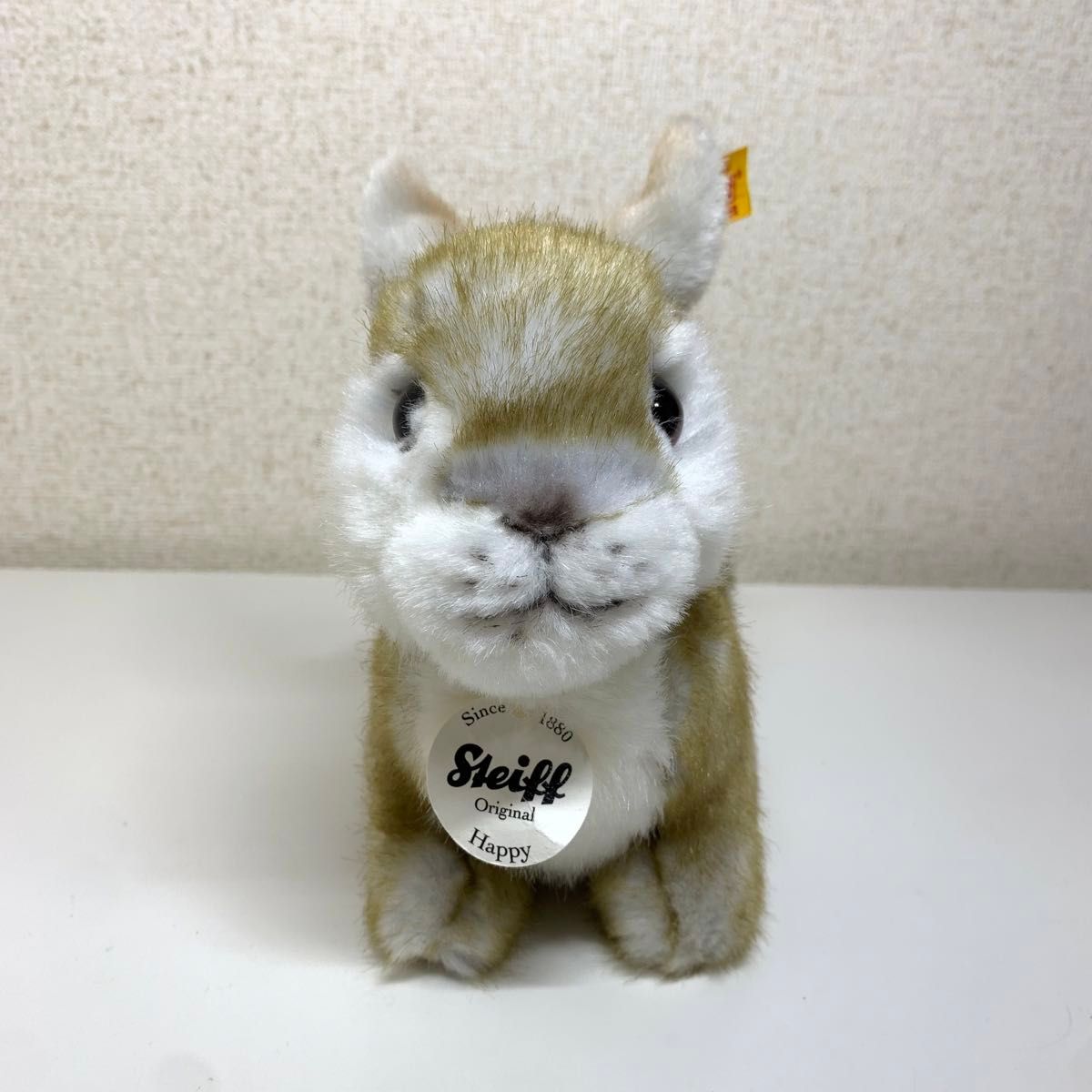 新品タグ付き steiff うさぎ ハッピーラビット ぬいぐるみ 人気 新品タグ付き steiff うさぎ ハッピーラビット ぬいぐるみ 人気