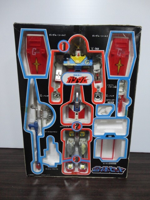 クローバー 機動戦士ガンダム 合体セット ダイカスト(超合金 クローバー 機動戦士ガンダム 合体セット ダイカスト(超合金