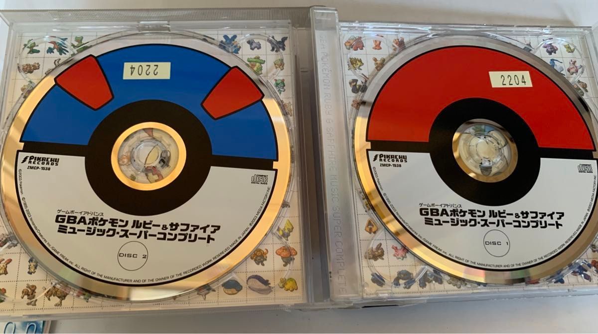 GBA ポケットモンスター ルビー&サファイア ミュージック GBA ポケットモンスター ルビー&サファイア ミュージック
