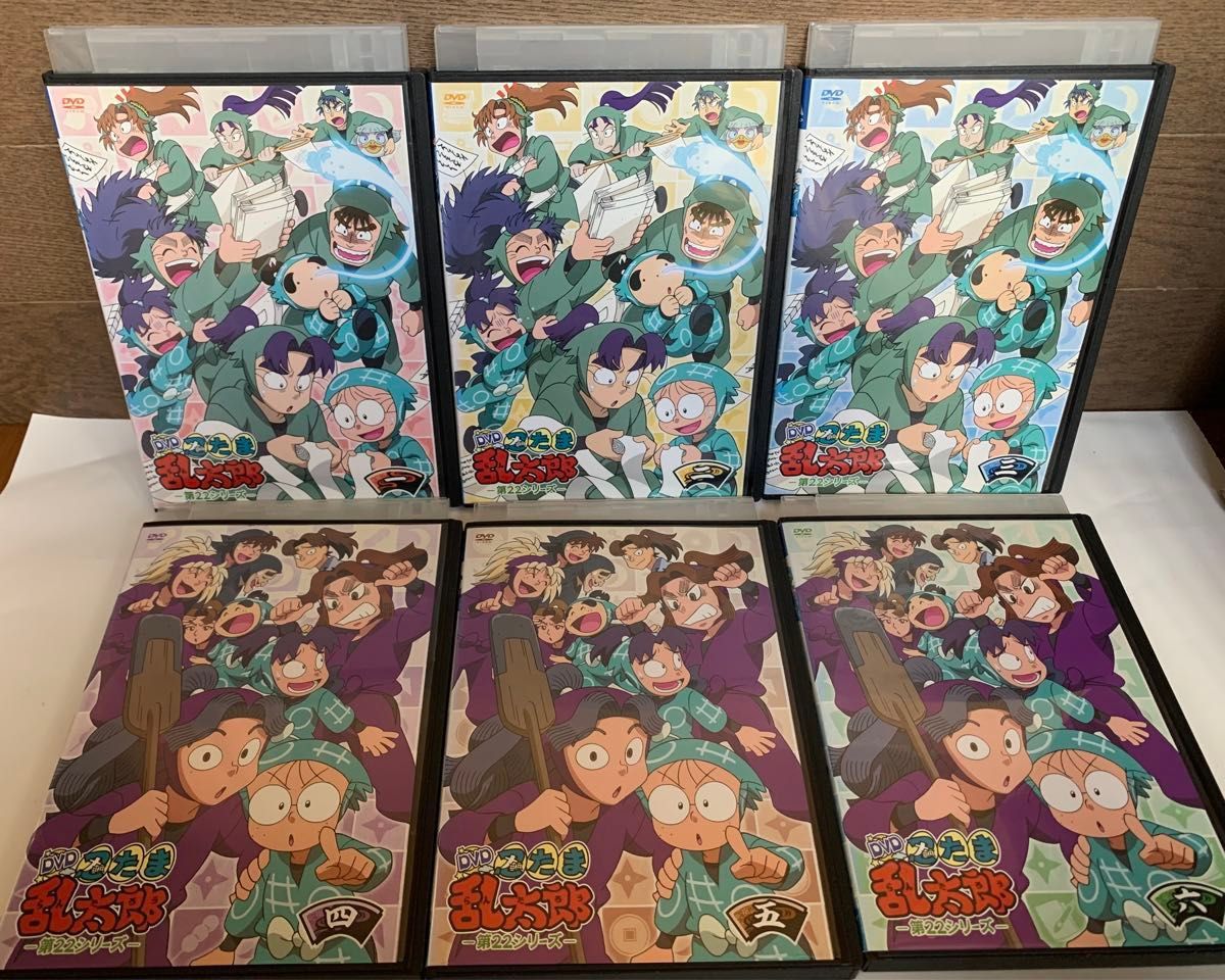 TVアニメ 忍たま乱太郎 DVD 第22シリーズ 全6巻 一の段〜六の段 TVアニメ 忍たま乱太郎 DVD 第22シリーズ 全6巻 一の段〜六の段