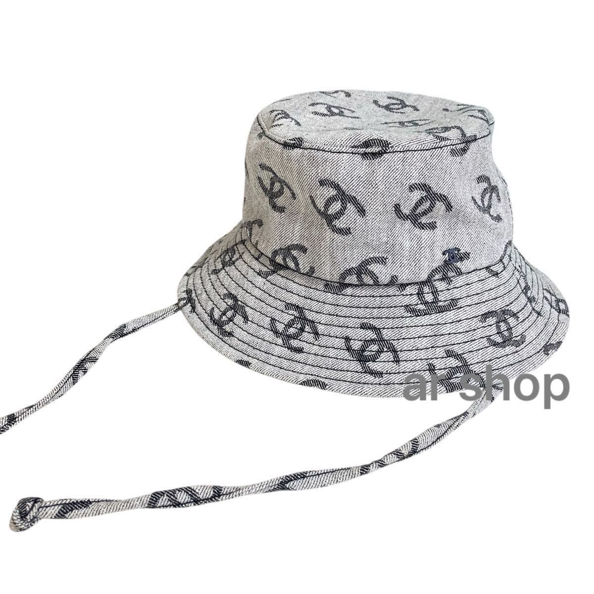 入手困難 CHANEL シャネル バケットハット 帽子 M coco cc ロゴ 入手困難 CHANEL シャネル バケットハット 帽子 M coco cc ロゴ