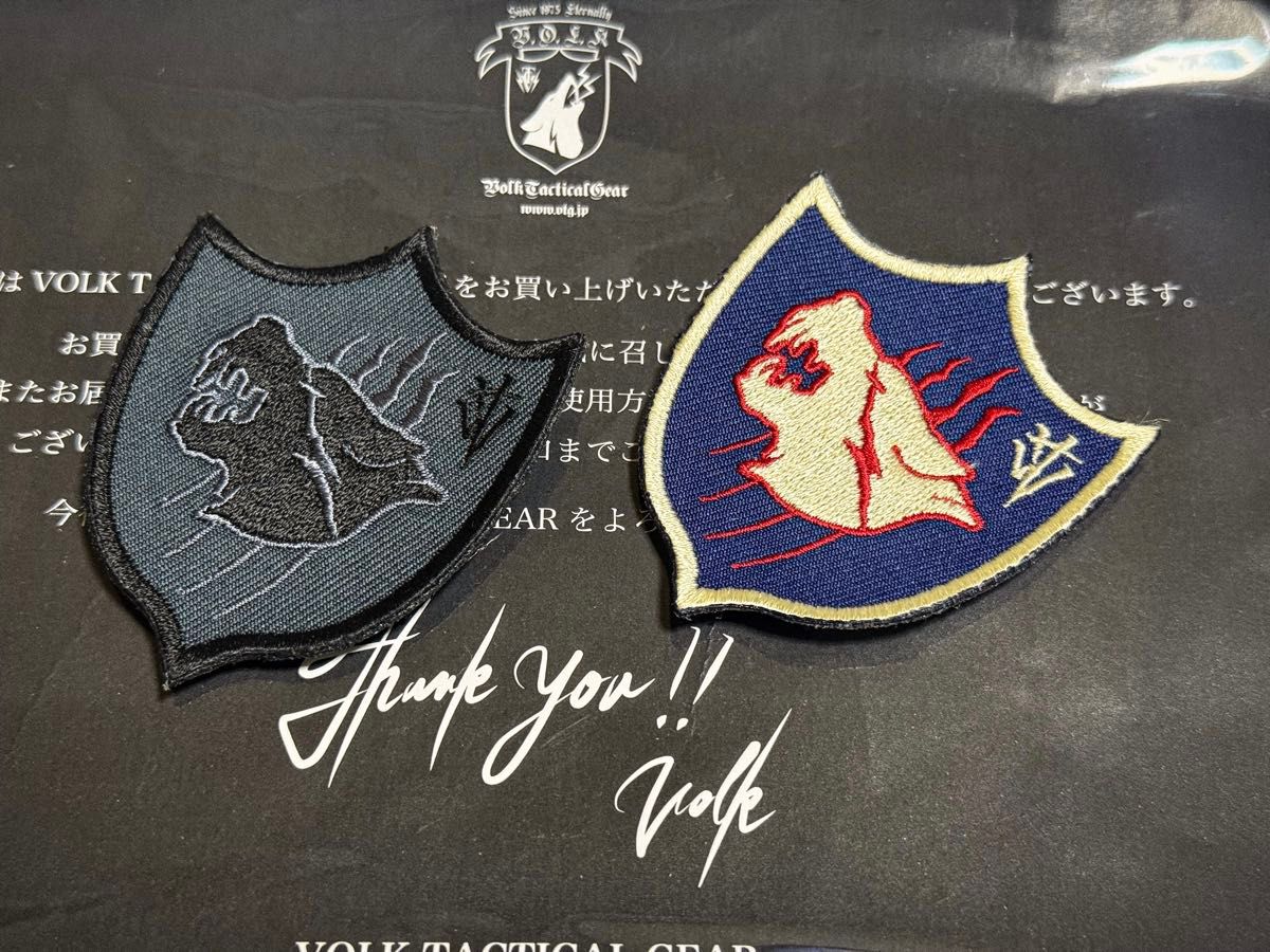 VOLK TACTICAL GEAR バイオハザード ハウンドウルフ ワッペン レア 廃盤 VOLK TACTICAL GEAR バイオハザード ヴィレッジ