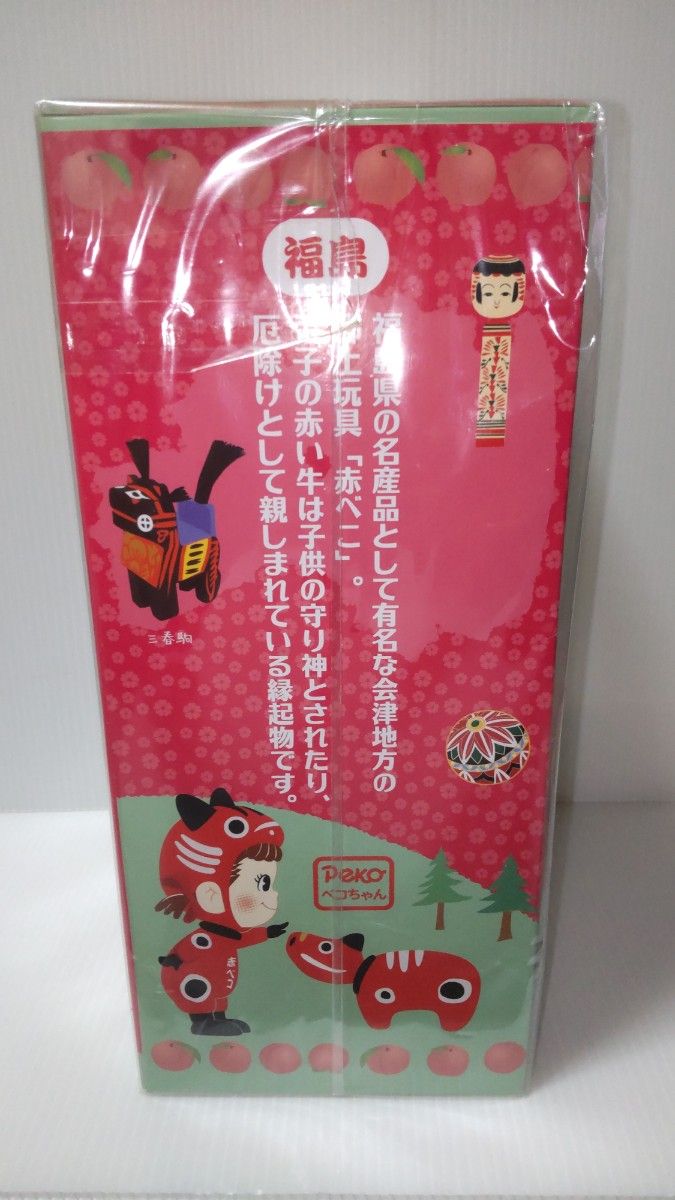 希少 20名 当選品 2012年 ペコちゃん人形 赤べこ 不二家 東北 希少 20名 当選品 2012年 ペコちゃん人形 赤べこ 不二家 東北