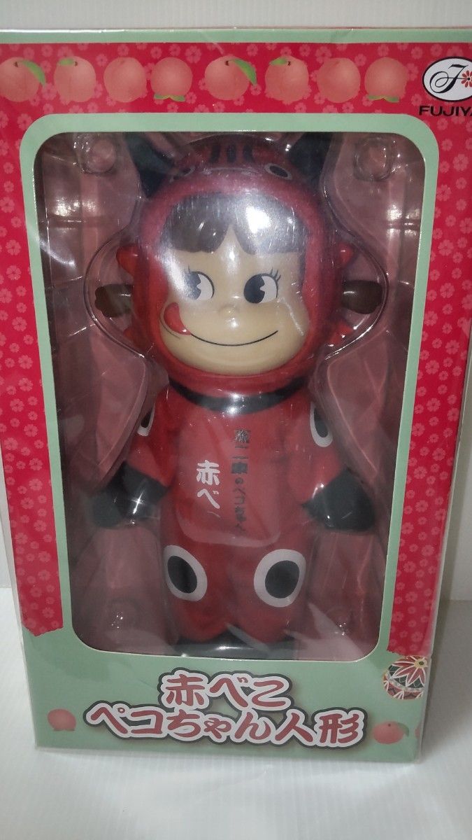 希少 20名 当選品 2012年 ペコちゃん人形 赤べこ 不二家 東北 希少 20名 当選品 2012年 ペコちゃん人形 赤べこ 不二家 東北