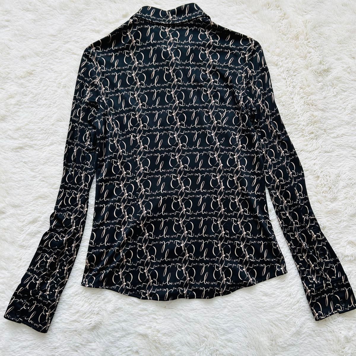 BURBERRY LONDON バーバリーロンドン シルク100% セットアップ BURBERRY LONDON バーバリーロンドン シルク100% セットアップ