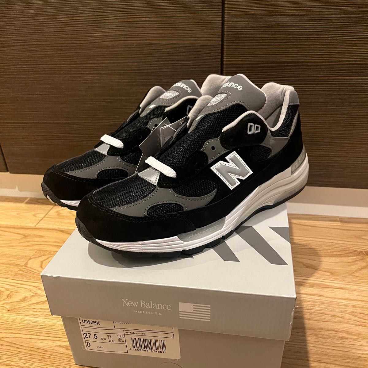 New Balance U992BK ブラック 27 5cm 新品 ニューバランス New Balance U992BK ブラック 27 5cm 新品 ニューバランス