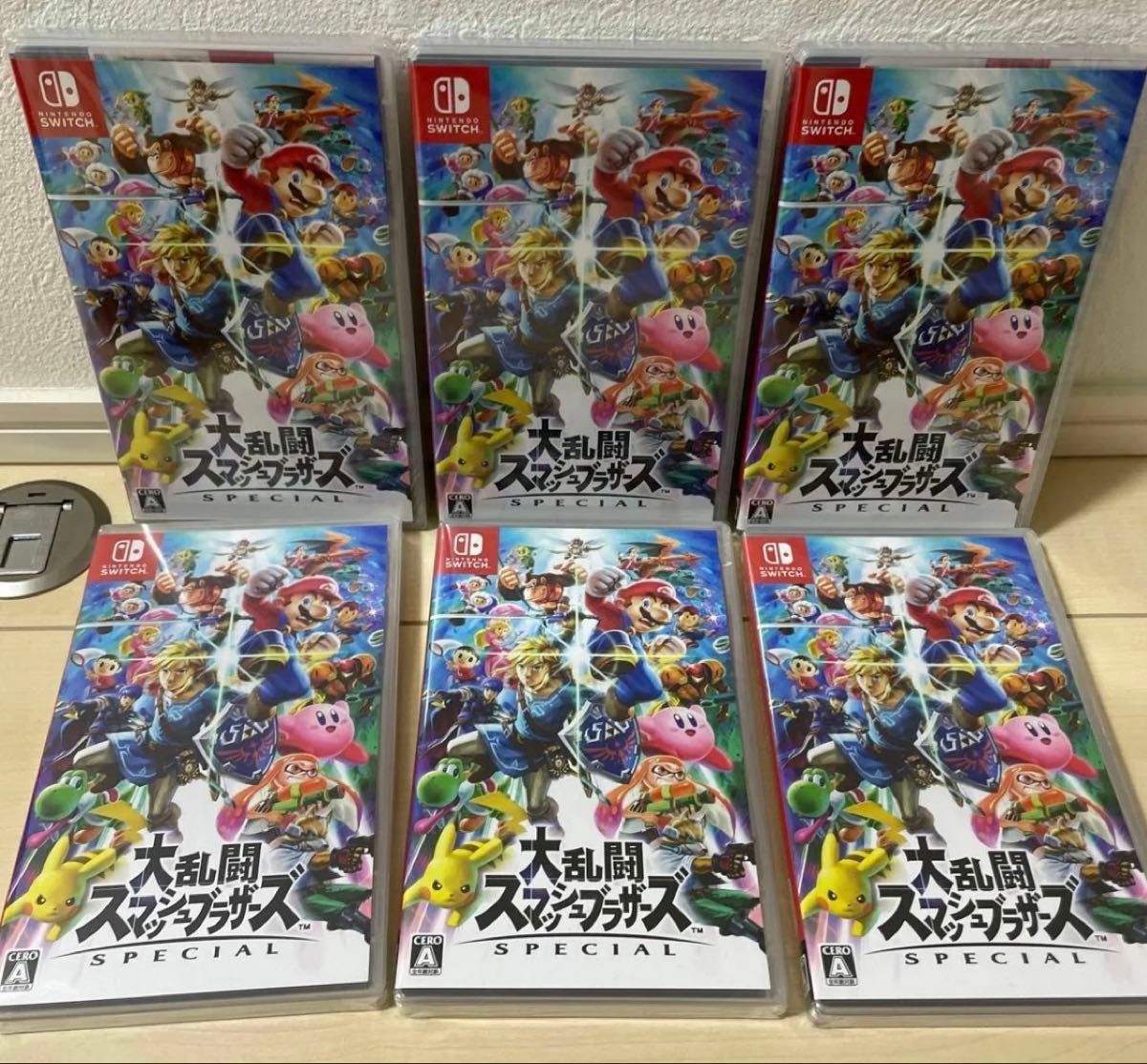 Switch】 大乱闘スマッシュブラザーズ SPECIAL 未開封6本セット Switch】 大乱闘スマッシュブラザーズ SPECIAL 未開封6本セット