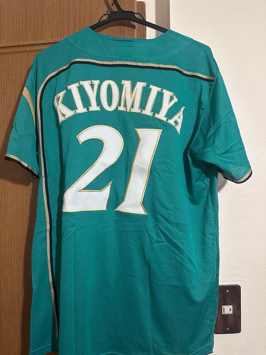 北海道日本ハムファイターズ 試合ユニフォーム Lサイズ グリーン 北海道日本ハムファイターズ 試合ユニフォーム Lサイズ グリーン