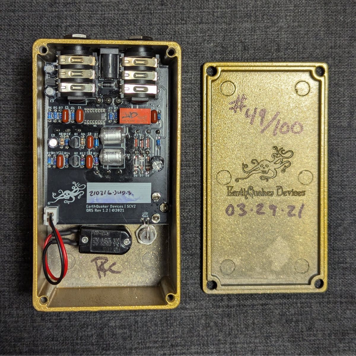 EarthQuaker Devices Special Cranker Limited Edition EQD 殿堂 EarthQuaker Devices Special Cranker Limited Edition EQD 殿堂