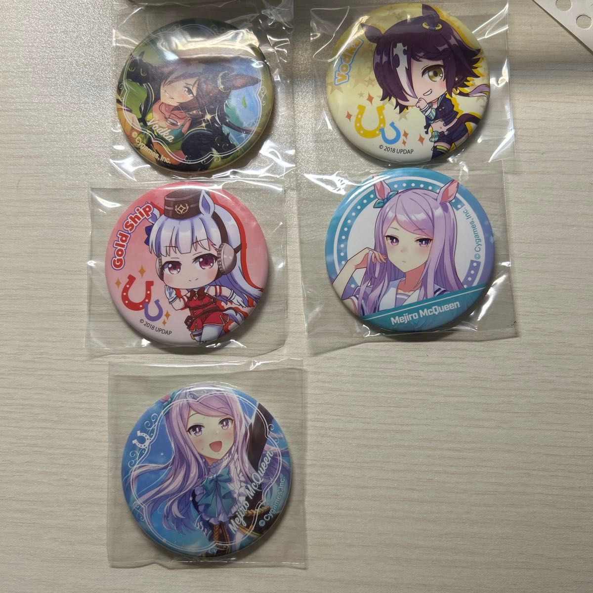 ウマ娘 缶バッジ ウオッカ ゴールドシップ メジロマックイーン ウマ娘 缶バッジ ウオッカ ゴールドシップ メジロマックイーン