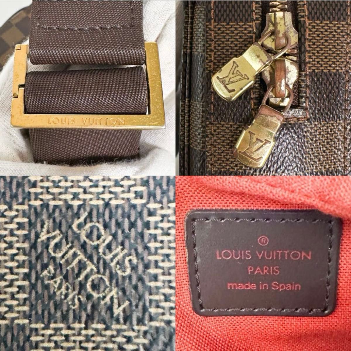 LOUIS VUITTONルイヴィトン ダミエ ジェロニモス ボディバッグ LOUIS VUITTONルイヴィトン ダミエ ジェロニモス ボディバッグ