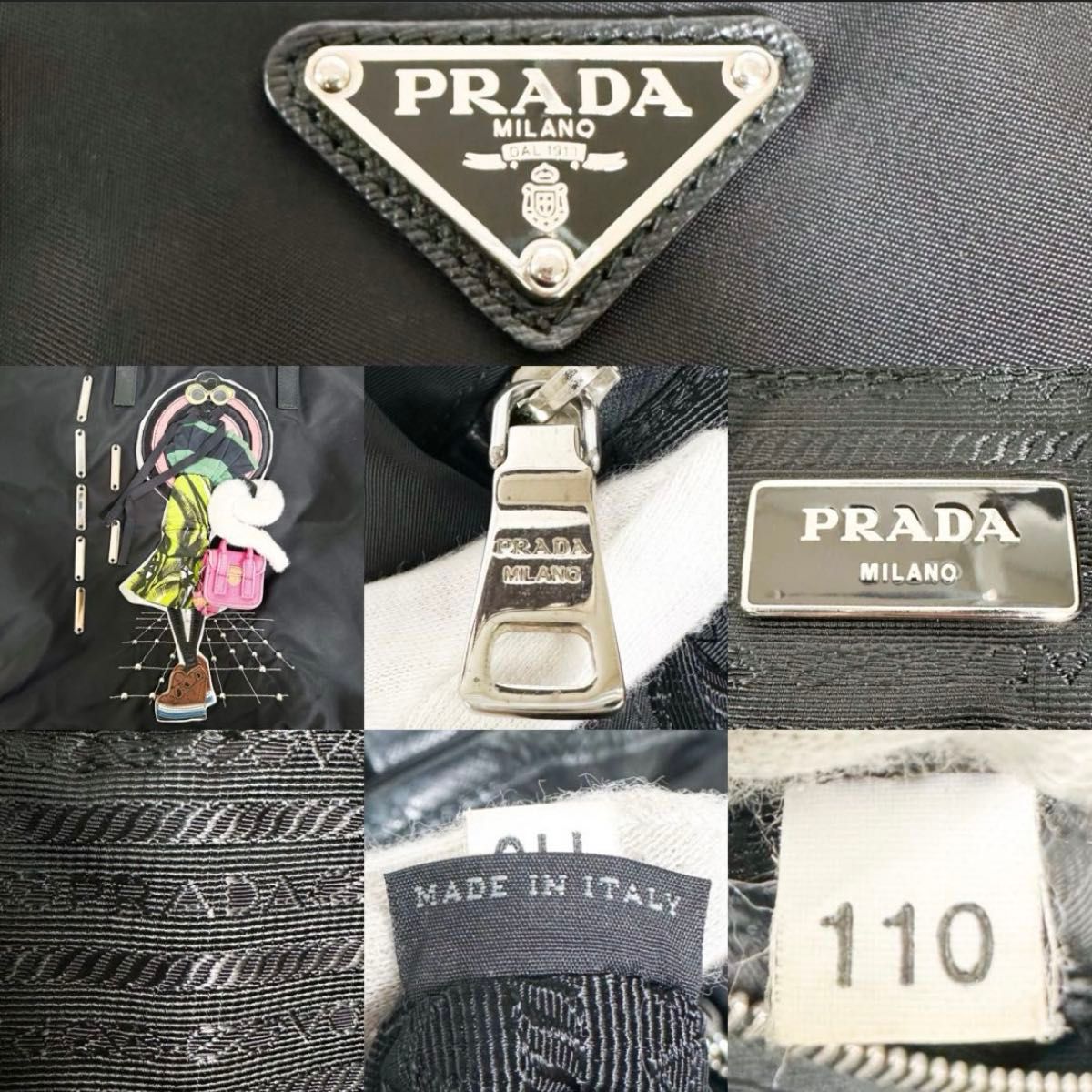 PRADA プラダ トートバッグ ハンドバッグテスート ロボット PRADA プラダ トートバッグ ハンドバッグテスート ロボット