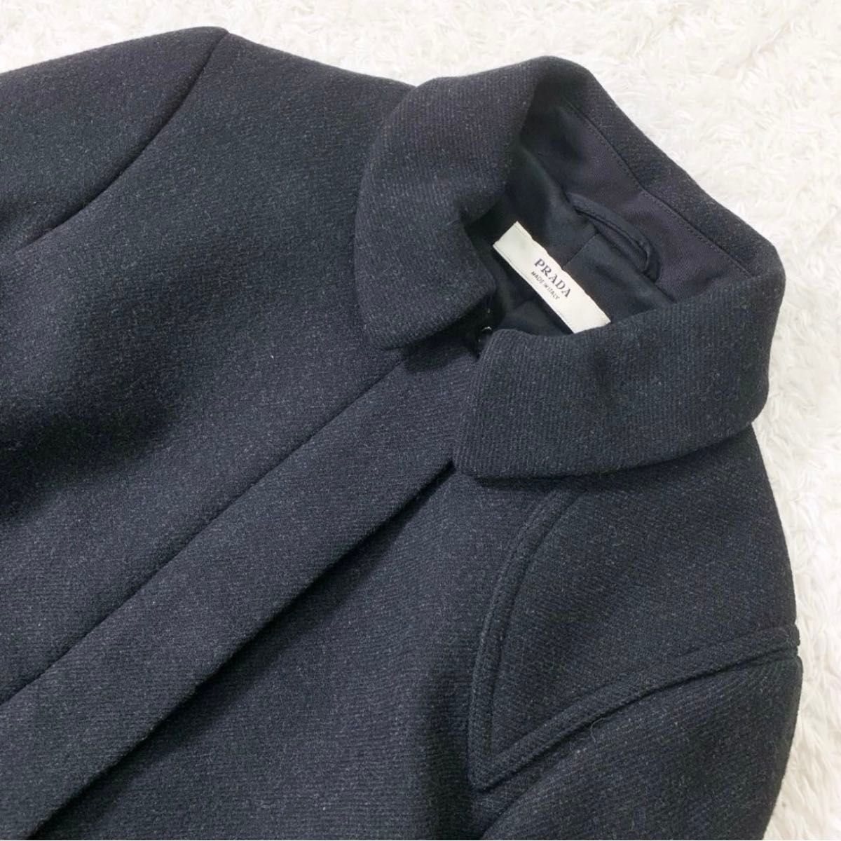 PRADA プラダ ロングコート チェスターコート ステンカラー PRADA プラダ ロングコート チェスターコート ステンカラー
