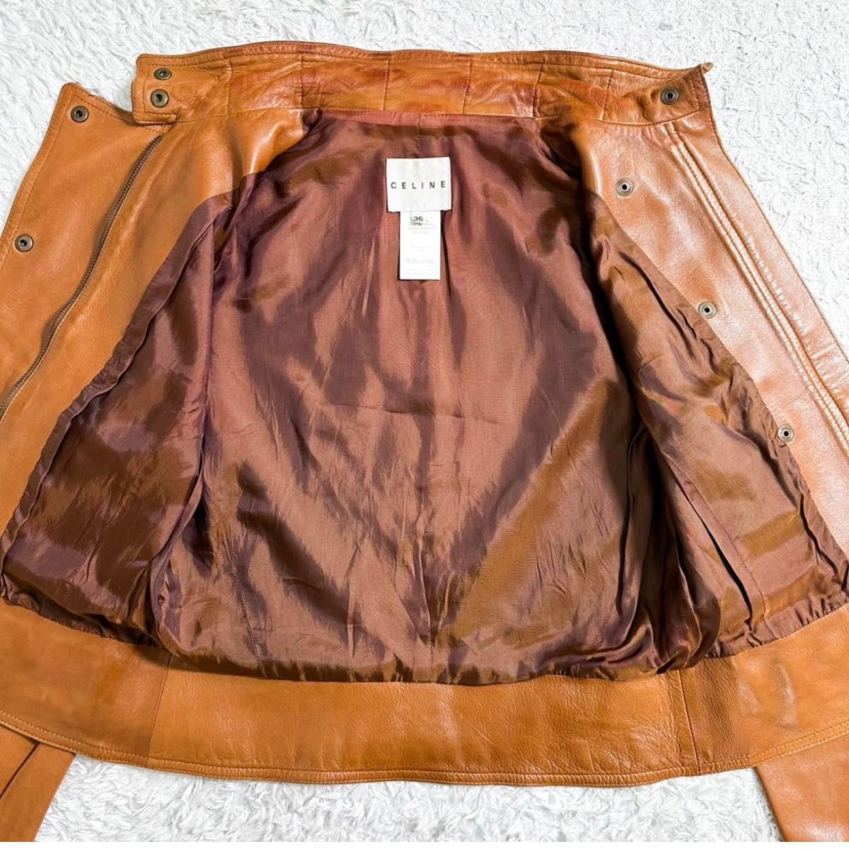 CELINE セリーヌ レザージャケット ライダースジャケット CELINE セリーヌ レザージャケット ライダースジャケット