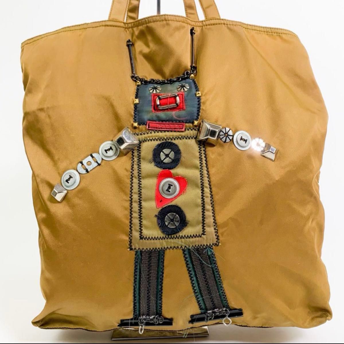 PRADA プラダ トートバッグ ハンドバッグテスート ロボット PRADA プラダ トートバッグ ハンドバッグテスート ロボット