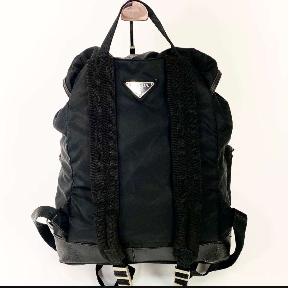 PRADA プラダバックパック リュックサック バッグ 三角ロゴ PRADA プラダバックパック リュックサック バッグ 三角ロゴ