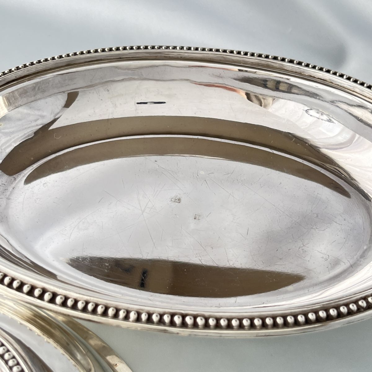 【Mappin&Webb】 マッピンアンドウェッブ パールのアントルメサーバー Mappin&Webb】 マッピンアンドウェッブ パールのアントルメサーバー