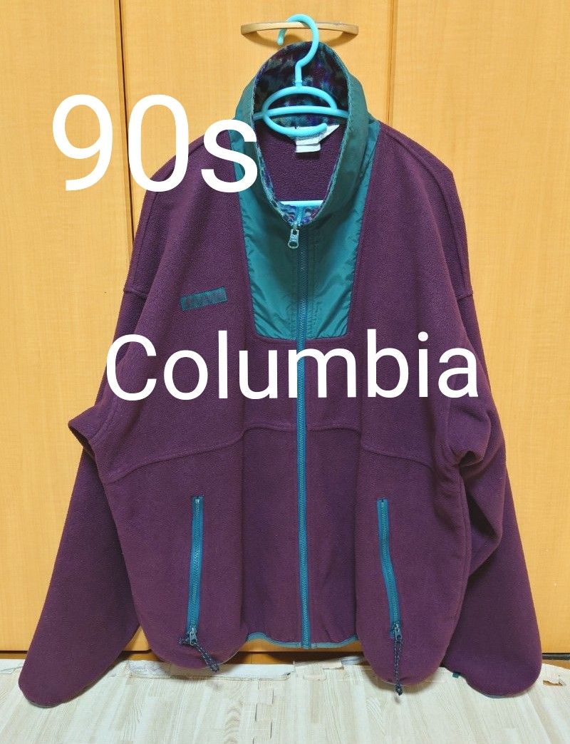 90s古着 Columbia コロンビア フリースジャケット Y2K ボア 90s古着 Columbia コロンビア フリースジャケット Y2K ボア