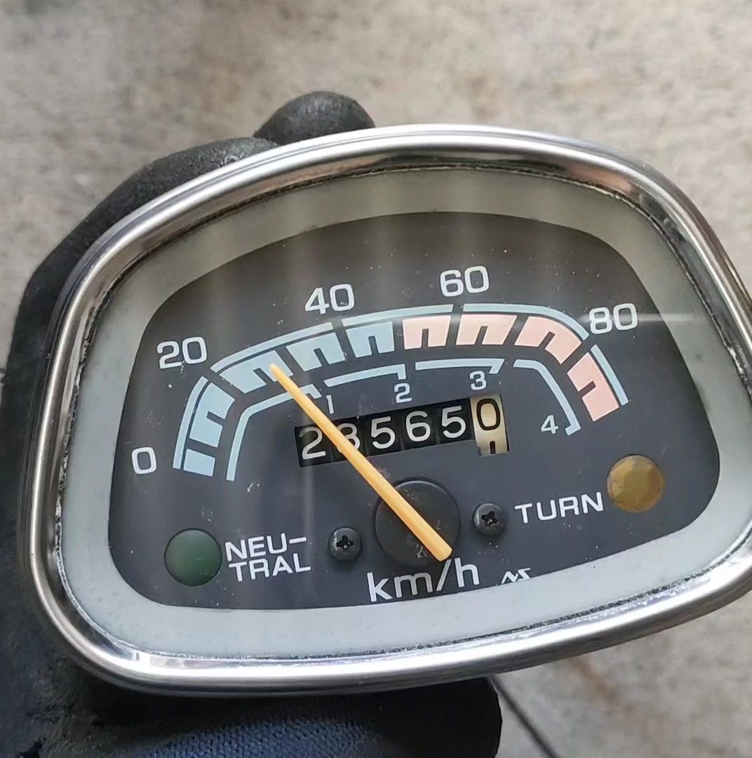 CD90 メーター Km スピード ベンリィ125 ベンリーCL50 エンジン マフラー ボアアップ純正 カブ モンキー ライト