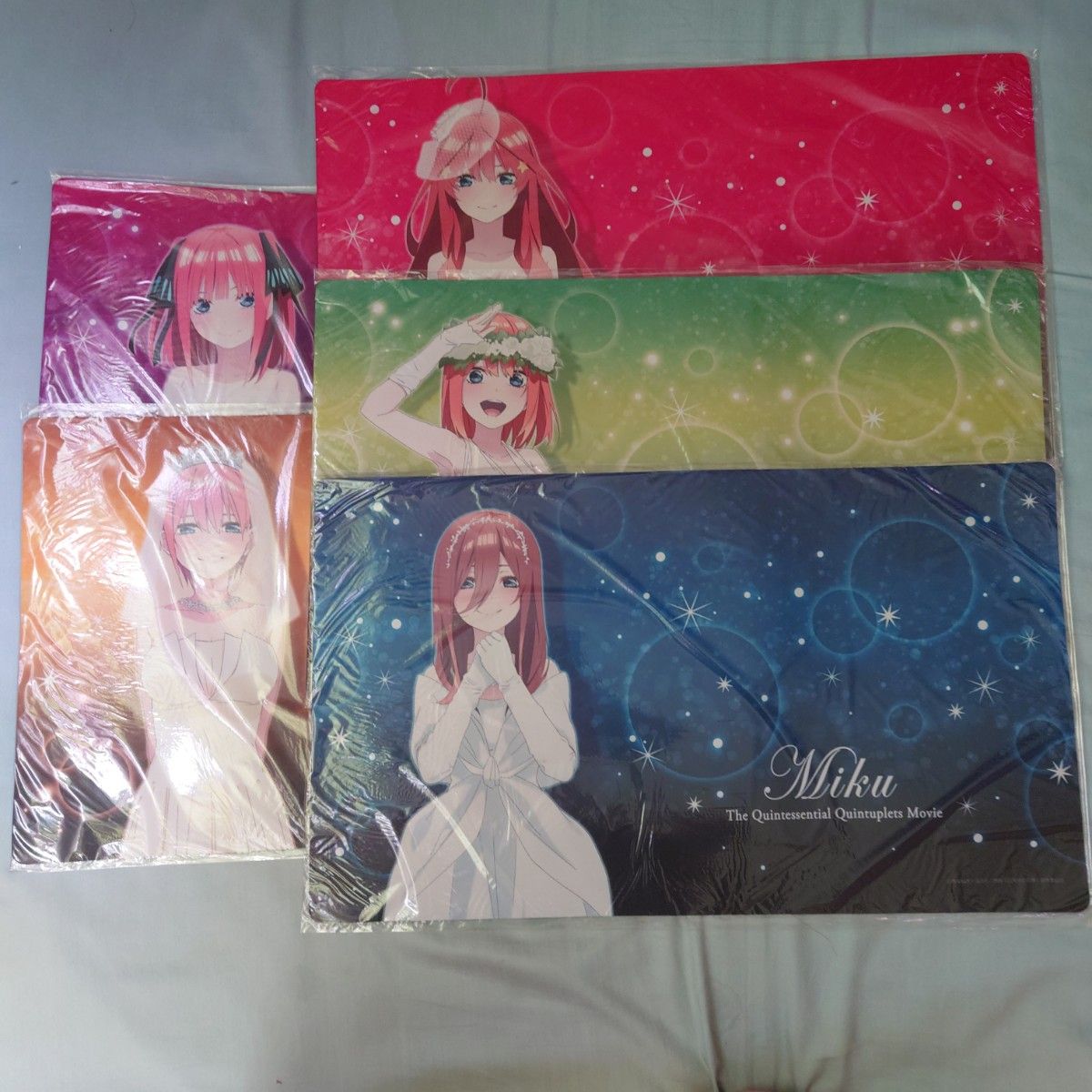 サプライ スリーブ&プレイマット販売中 五等分の花嫁 中野一花 サプライ スリーブ&プレイマット販売中 五等分の花嫁 中野一花