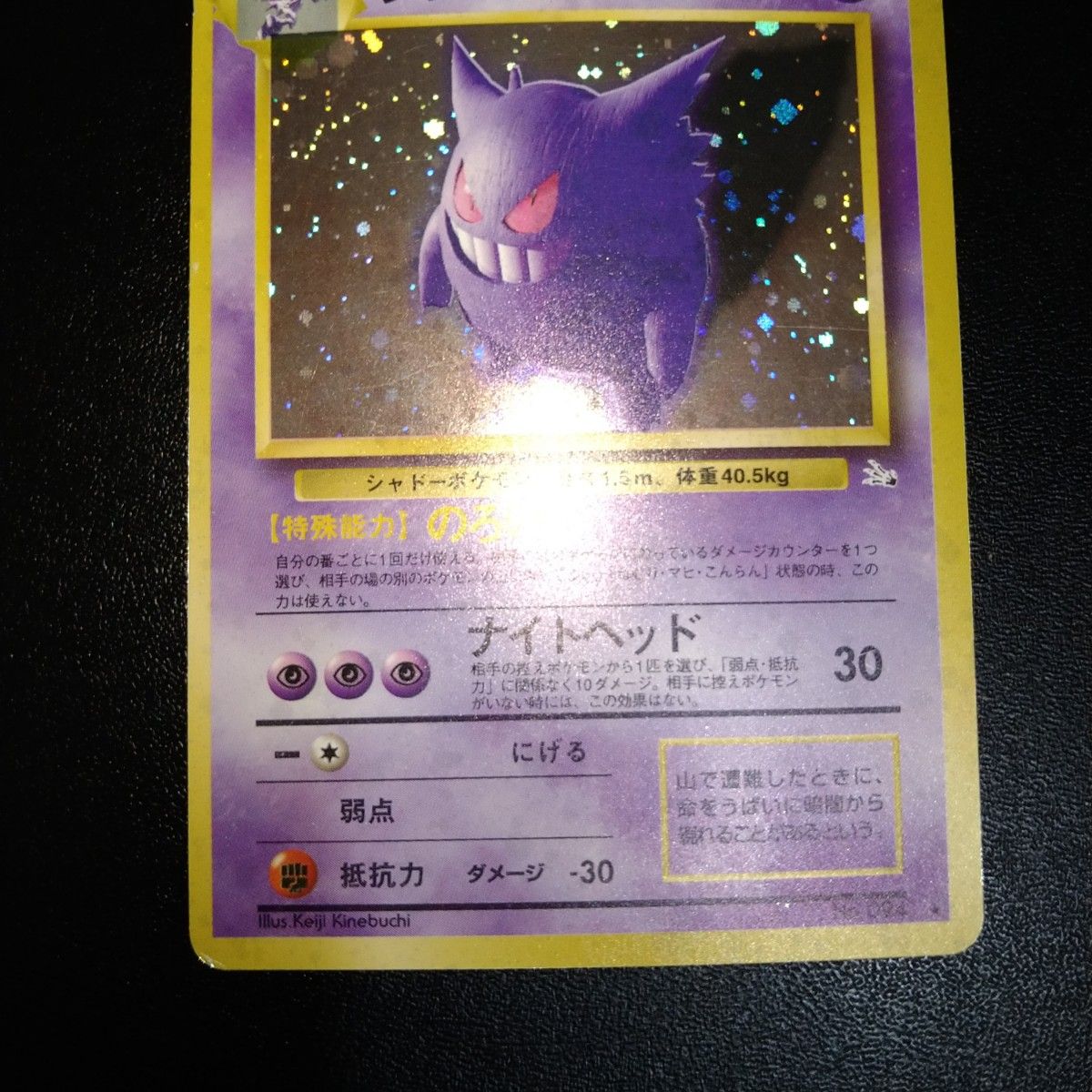 ポケモンカード 旧裏面 ゲンガー ホロ のろい キラカード|Yahoo ポケモンカード 旧裏面 ゲンガー ホロ のろい キラカード|Yahoo