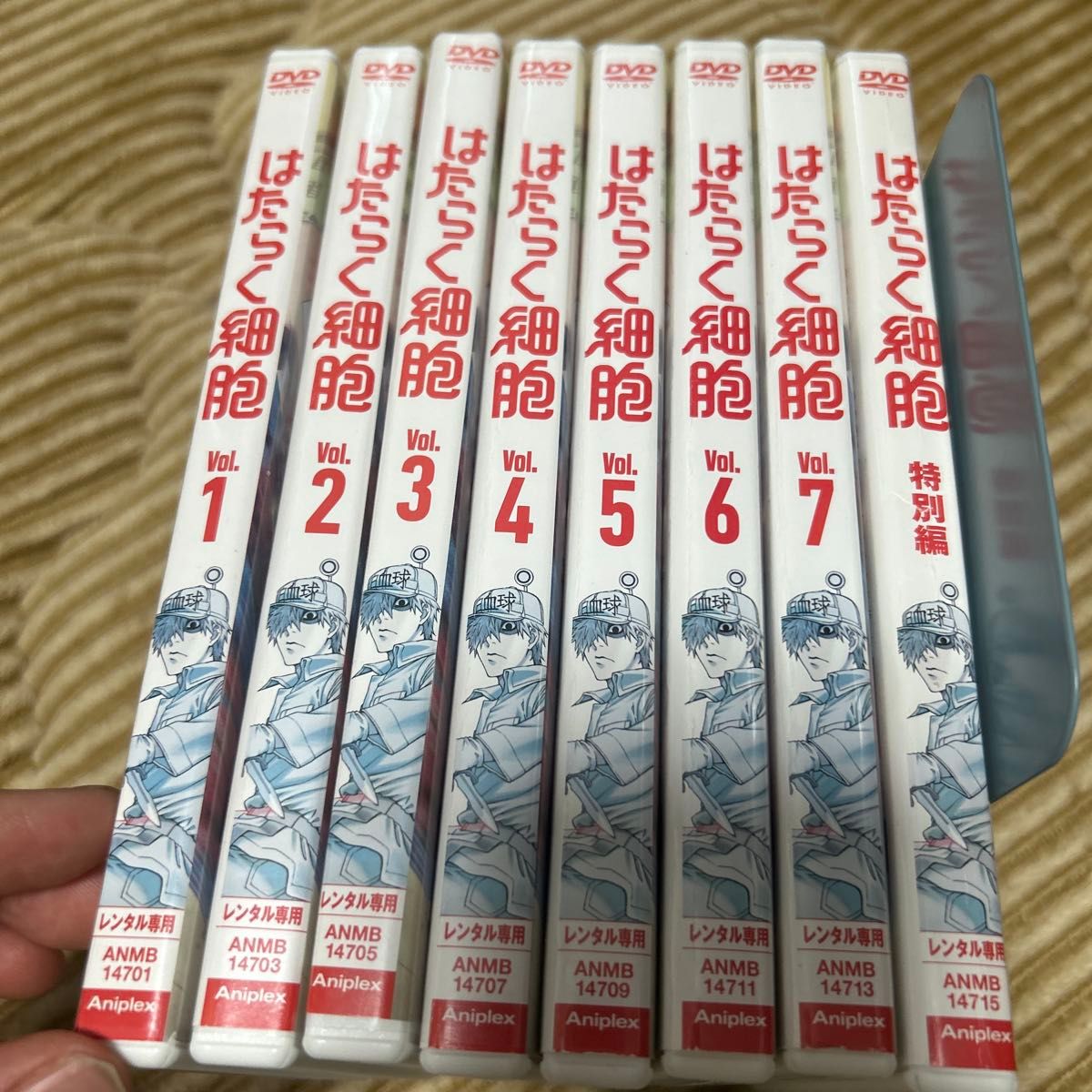 アニメ はたらく細胞 DVD全7巻+特別編 トールケース付き|Yahoo アニメ はたらく細胞 DVD全7巻+特別編 トールケース付き|Yahoo