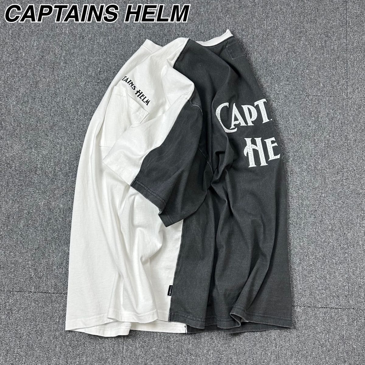 CAPTAINS HELM オーバーサイズ Tシャツ ロゴ キャプテンズヘルム CAPTAINS HELM オーバーサイズ Tシャツ ロゴ キャプテンズヘルム