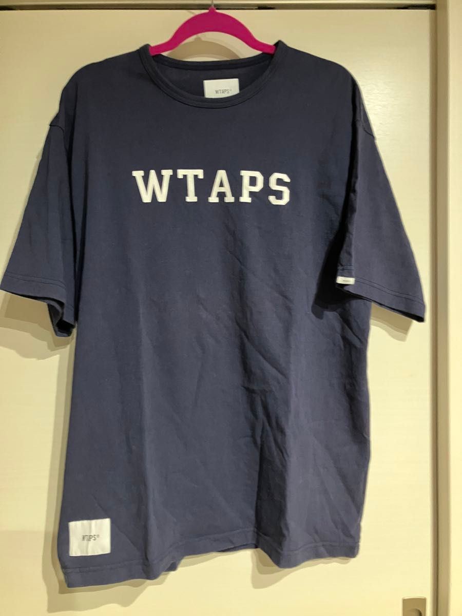 WTAPS Tシャツ ネイビー サイズ XL 211ATDT -CSM20 COLLEGE WTAPS Tシャツ ネイビー サイズ XL 211ATDT -CSM20 COLLEGE