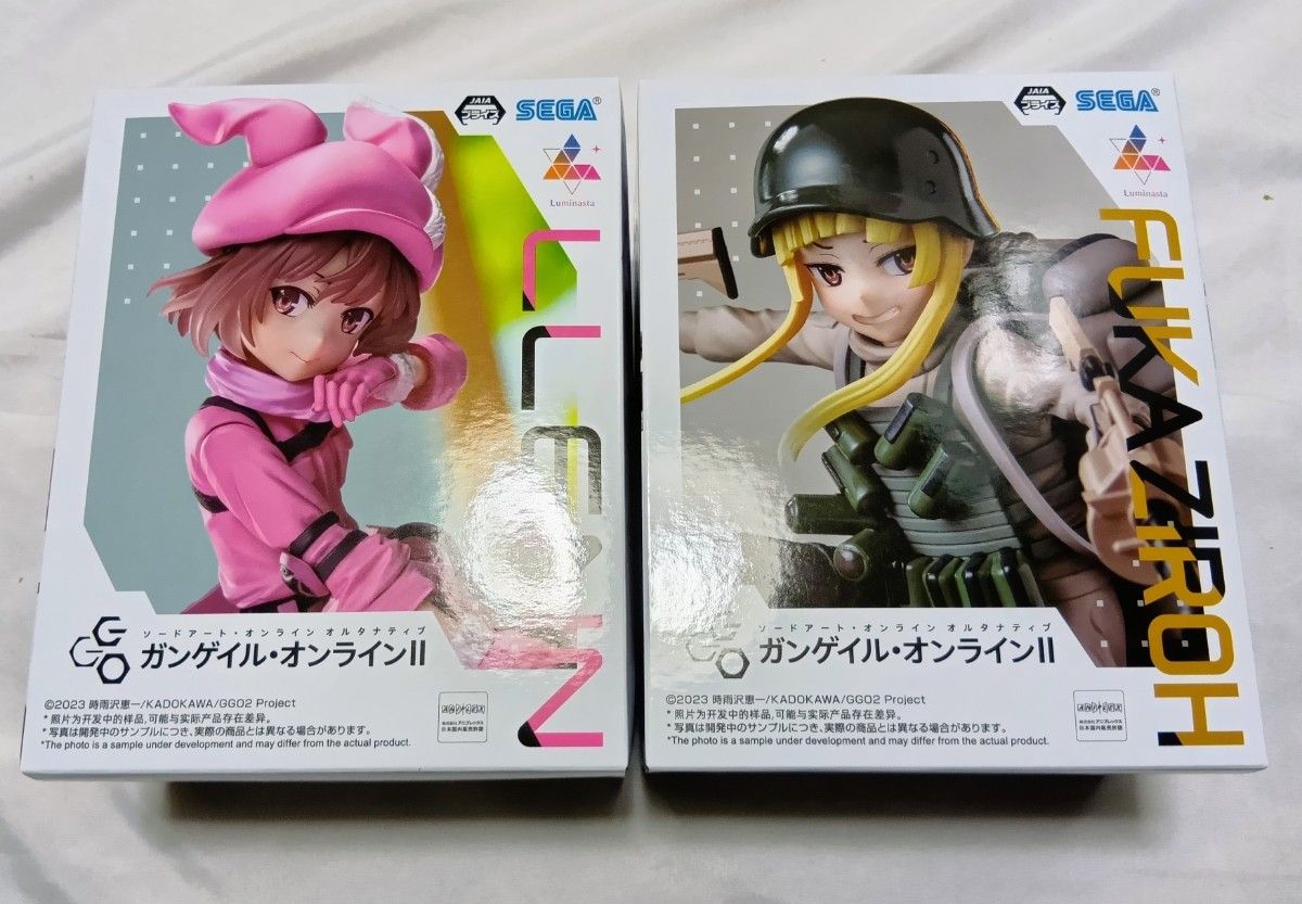 ガンゲイル・オンラインII Luminasta フィギュア レン フカ次郎 ガンゲイル・オンラインII Luminasta フィギュア レン フカ次郎