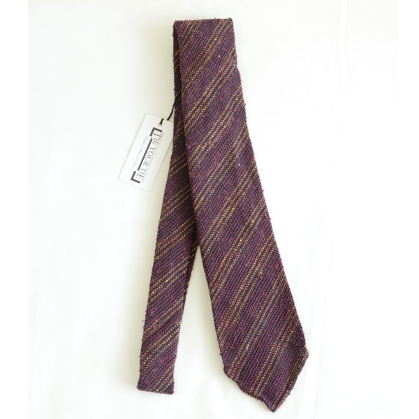 新品 TIE YOUR TIE タイユアタイ セッテピエゲ シルク 100% ネクタイ_画像1