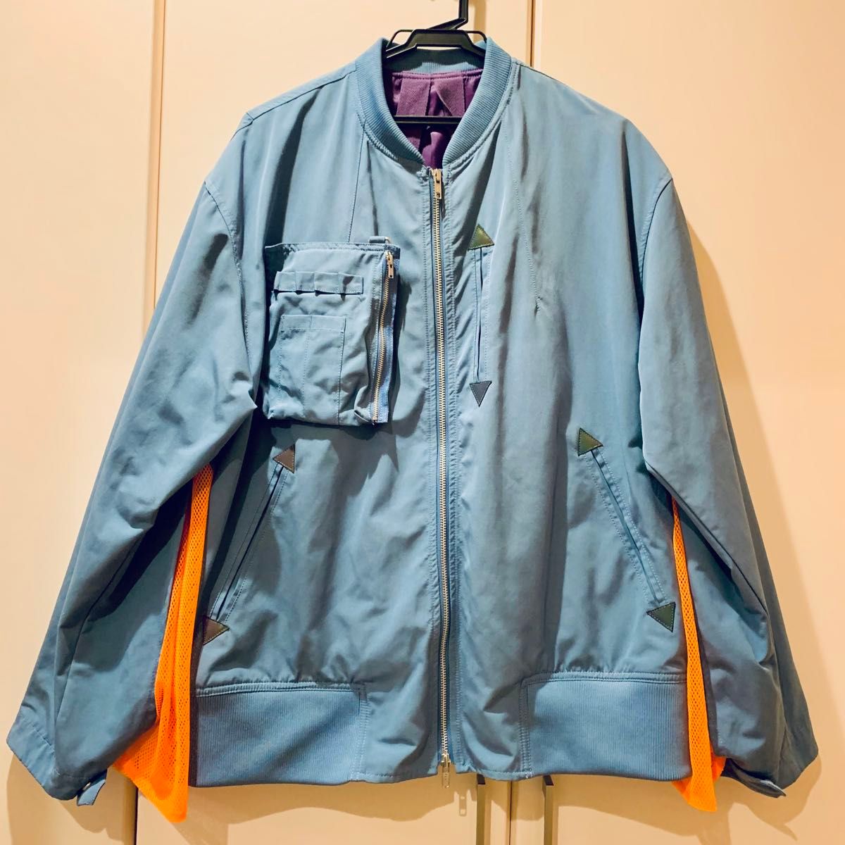 美品】堂本剛 ENDRECHERI× ZOZO BACKPACK JACKET ブルゾン 美品】堂本剛 ENDRECHERI× ZOZO BACKPACK JACKET ブルゾン