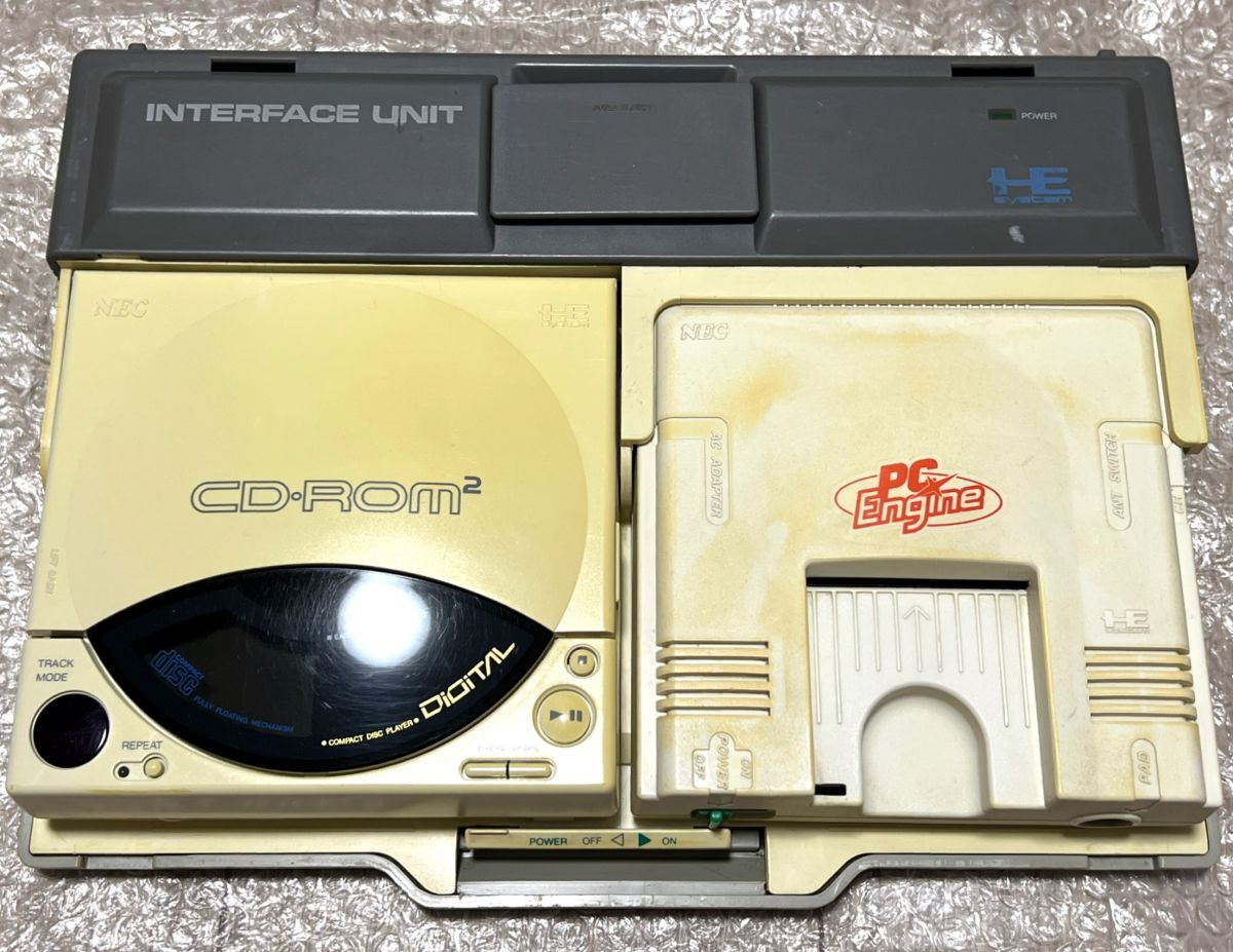 PCE 初代 PCエンジン 本体 PI-TG001・インターフェースユニット PCE 初代 PCエンジン 本体 PI-TG001・インターフェースユニット