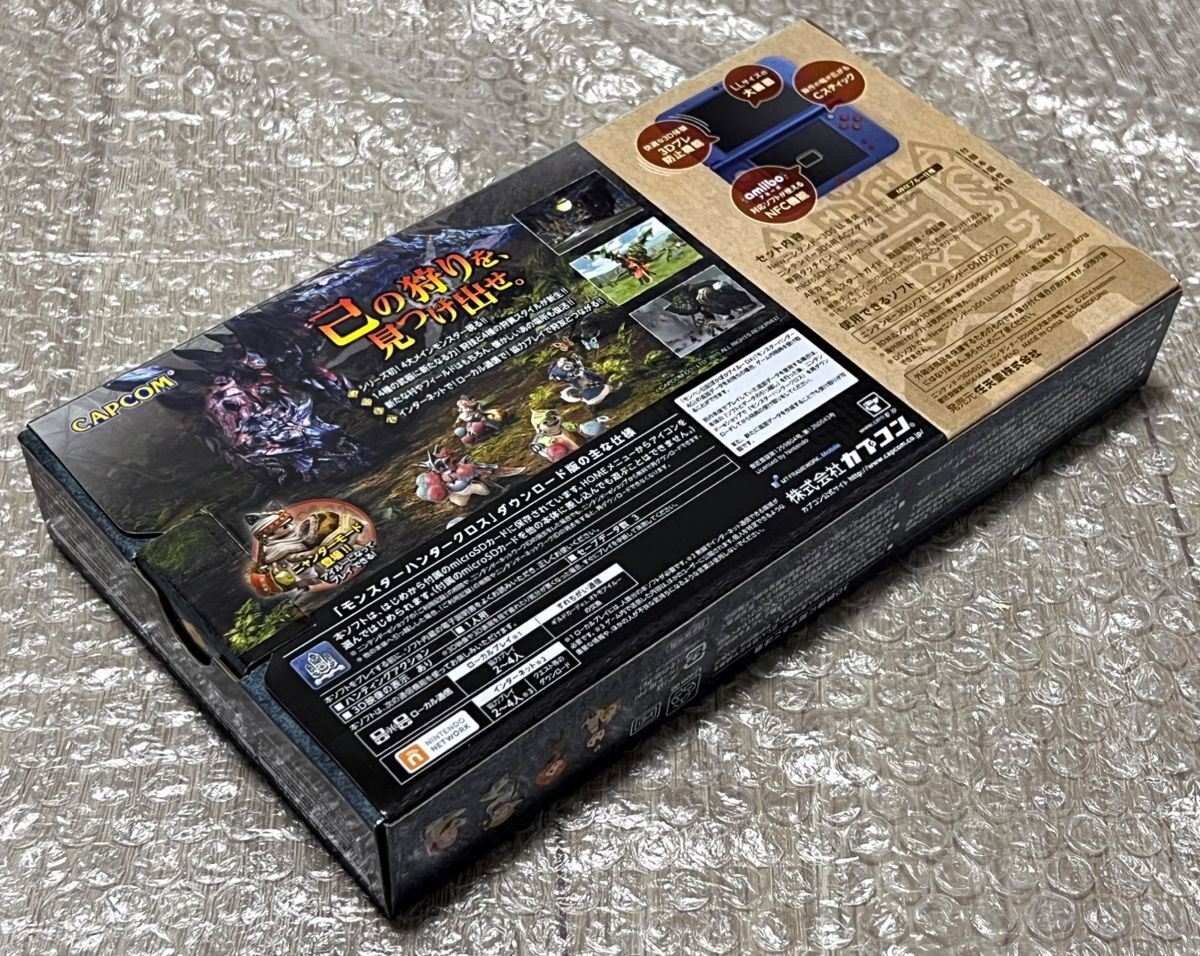 新品未使用〉NEWニンテンドー3DSLL 本体 モンスターハンター 新品未使用〉NEWニンテンドー3DSLL 本体 モンスターハンター